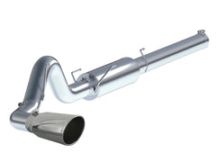 Advanced FLOW Engineering Large Bore-HD 5 IN 409 Stainless Steel Cat-Back Exhaust System w/Polished Tip 49-42012