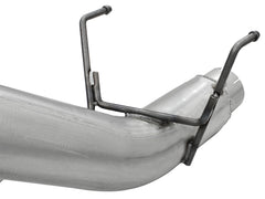 Advanced FLOW Engineering Large Bore-HD 5 IN 409 Stainless Steel DPF-Back Exhaust System w/Polished Tip 49-42039-P