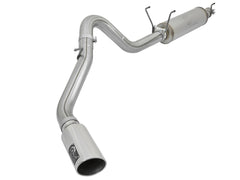 Advanced FLOW Engineering MACH Force-Xp 4 IN 409 Stainless Steel Cat-Back Exhaust System w/Polished Tip 49-42056-P