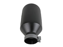 Advanced FLOW Engineering MACH Force-Xp 409 Stainless Steel Clamp-on Exhaust Tip Black 49T40801-B15