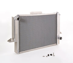 Radiator Factory-Fit Natural Finish for 55-57 Chevrolet/GM 1/2, 3/4, 1 Ton Pickups/Suburban/Panel Delivery w/Std Trans Be Cool Radiator
