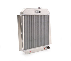 Radiator Factory-Fit Polished Finish for 47-54 GMC C/K 100 Series 1/2 Ton w/Auto Trans Be Cool Radiator