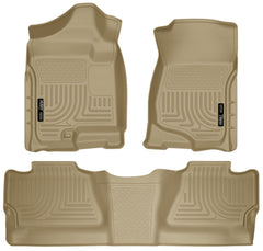 Husky Liners Front & 2nd Seat Floor Liners (Footwell Coverage) 98203
