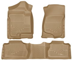 Husky Liners Front & 2nd Seat Floor Liners (Footwell Coverage) 98213