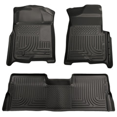 Husky Liners Front & 2nd Seat Floor Liners (Footwell Coverage) 98391