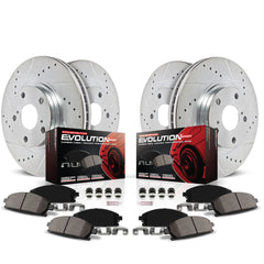 Power Stop Z23 EVOLUTION BRAKE KIT Chevrolet Silverado 2500 HD 2004-2004 K4423