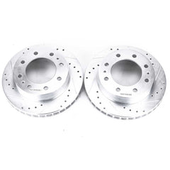 Power Stop DRILLEDSLOTTED ROTOR PAIR Chevrolet Express 2500 2007-2010 AR8642XPR
