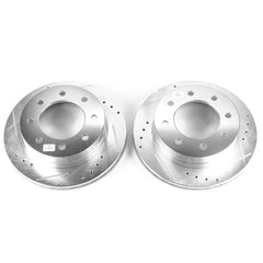 Power Stop DRILLEDSLOTTED ROTOR PAIR Chevrolet Silverado 2500 HD 2004-2004 AR8656XPR