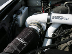 Wehrli Custom Fab 2007.5-2010 LMM Duramax Twin Turbo Style Coolant Tank Kit Fine Texture Black