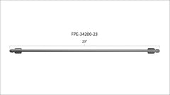 23 Inch High Pressure Fuel Line 8mm x 3.5mm Line M14 x 1.5 Nuts Fleece Performance