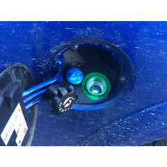 Black Anodized Billet Fuel Cap For 13-18 Cummins Fleece Performance