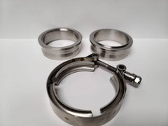 MPD 2.75" CAST PIPE 304SS VBAND ASSEMBLY