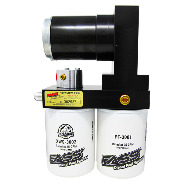 FASS TSD07100G Titanium Signature Series Diesel Fuel System 100GPH
