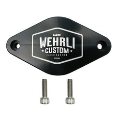 Wehrli Custom Fab 2011-2016 LML Duramax Turbo Resonator Billet Block Off Plate