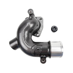 Wehrli Custom Fab 1998-2018 5.9L & 6.7L Cummins WCFab X Fleece Thermostat Housing Gun Metal