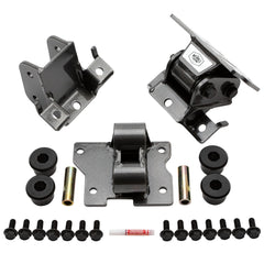 Wehrli Custom Fab 2001-2010 DURAMAX HD ENGINE MOUNTS Cherry Frost