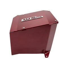 Wehrli Custom Fab 2001-2004 LB7 Duramax 4" Intake Kit with Air Box Candy Red