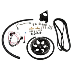 Wehrli Custom Fab 2001-2004 LB7 Duramax Twin CP3 Kit with Black Anodized Pulley