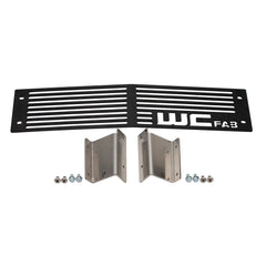 Wehrli Custom Fab 2015-2019 LML/L5P DURAMAX CHEVROLET SILVERADO BUMPER GRILLE Raw Stainless