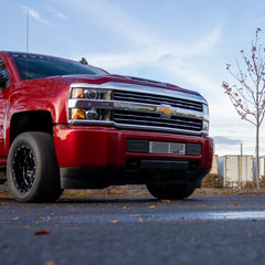 Wehrli Custom Fab 2015-2019 LML/L5P DURAMAX CHEVROLET SILVERADO BUMPER GRILLE WCFab Red