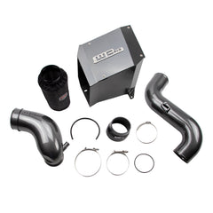 Wehrli Custom Fab 2007.5-2010 LMM 4" Intake Kit with Air Box Stage 2 Tiffany Blue
