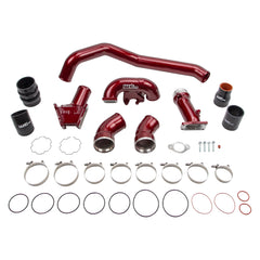 Wehrli Custom Fab 2006-2007 LBZ Duramax Stage 1 High Flow Bundle Kit, Fine Texture Black