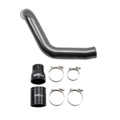 Wehrli Custom Fab 2004.5-2005 LLY Duramax Passenger (Cold) Side 3" Intercooler Pipe Blueberry Frost