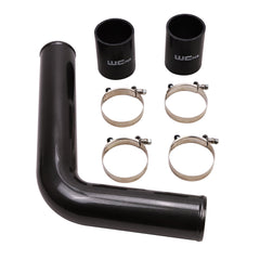 Wehrli Custom Fab 2003-2007 5.9L Cummins Driver Side 3" Replacement Intercooler Pipe Cherry Frost