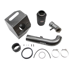 Wehrli Custom Fab 2017-2019 Duramax L5P 4" Stage 2 Intake Kit Semi-Gloss Black