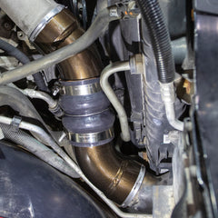 Wehrli Custom Fab 2006-2010 LBZ/LMM Duramax Passenger (Cold) Side 3.5" Intercooler Pipe Tiffany Blue