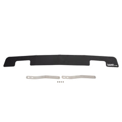 Wehrli Custom Fab 2011-2014 Chevy 2500/3500 Front Bumper Valance Filler Panel Kit, With Tow Hook Holes. Fine Texture Black Powder Coat