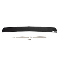 Wehrli Custom Fab 2011-2014 Chevy 2500/3500 Front Bumper Valance Filler Panel Kit, Without Tow Hook Holes. Fine Texture Black Powder Coat