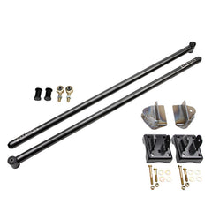 Wehrli Custom Fab 2011-2023 Ford Power Stroke SCLB & CCLB 68" Traction Bar KIT Candy Red