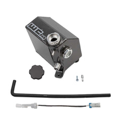Wehrli Custom Fab 2017-2019 L5P OEM Placement Coolant Tank Kit Semi-Gloss Black