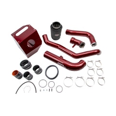 Wehrli Custom Fab 2017-19 Duramax L5P Stage 2 High Flow Bundle Kit WCFab Red