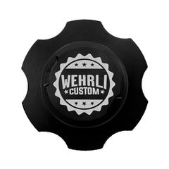 Wehrli Custom Fab 2001+ Duramax Billet Aluminum Black Anodized Oil Fill Cap