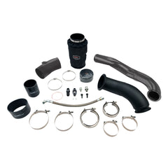 Wehrli Custom Fab 2004.5-2007 5.9 Cummins S300 Turbo High Mount 2nd Gen Swap Kit Gloss White