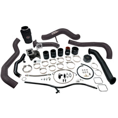 Wehrli Custom Fab 2001-2004 LB7 Duramax S300 Single Turbo Install Kit Chevy Orange