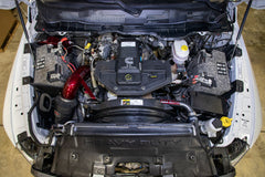 Wehrli Custom Fab 2010-2018 6.7L Cummins Upper Coolant Pipe Grape Frost