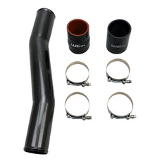 Wehrli Custom Fab 2003-2007 5.9L Cummins Passenger Side 3" Replacement Intercooler Pipe Sparkle Bomber Orange