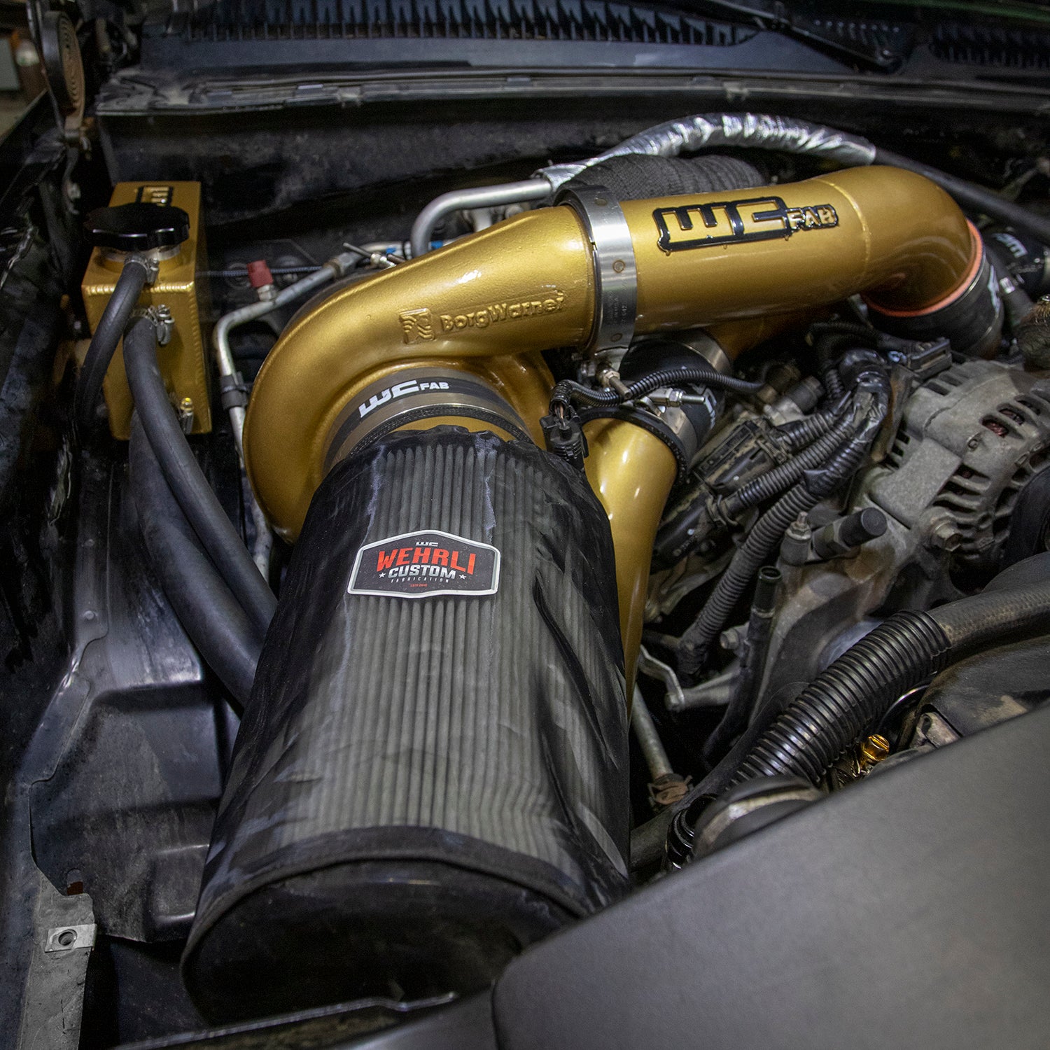 Wehrli Custom Fab 2001-2004 LB7 Duramax S400/Stock Twin Turbo Kit