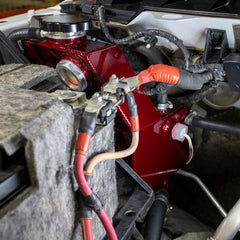 Wehrli Custom Fab 2013-2018 6.7L Cummins OEM Placement Coolant Tank Kit WCFab Red