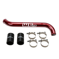 Wehrli Custom Fab 2011-2016 LML Duramax Upper Coolant Pipe Candy Purple