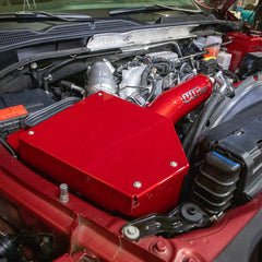 Wehrli Custom Fab 2020-2024 Duramax L5P 4" Intake Kit Semi-Gloss Black