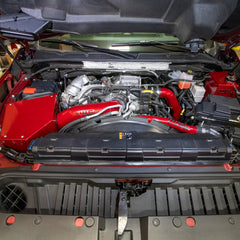 Wehrli Custom Fab 2020-2024 Duramax L5P 4" Intake Kit Cherry Frost