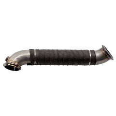 Wehrli Custom Fab 2011-2015 LML Duramax 3" Stainless Down Pipe (V-band Style)