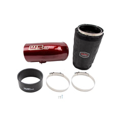 Wehrli Custom Fab CUMMINS HIGH MOUNT 2ND GEN SWAP 5" INTAKE KIT WCFab Red