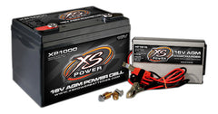 XS POWER BATTERY AGM Battery 16v 2 Post & HF Charger Combo Kit XSPXP1000CK1